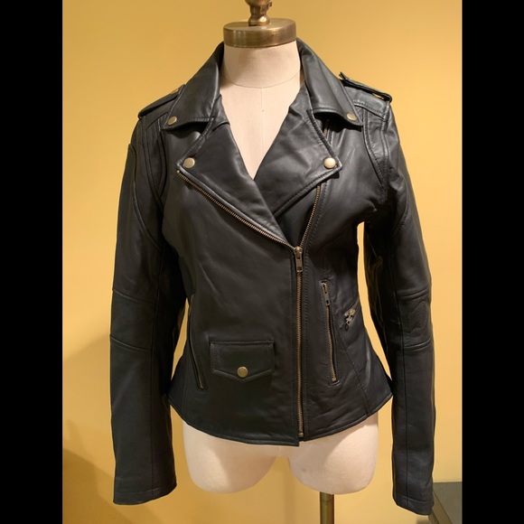 Kixsters Leather Jacket - Picture 1 of 7